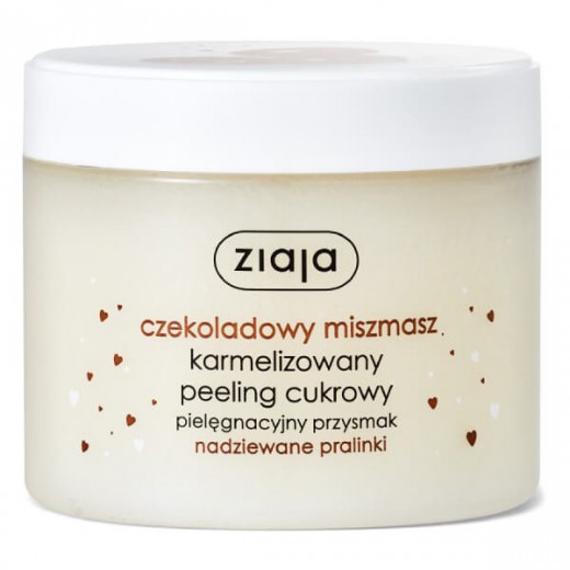 Ziaja Czekoladowy miszmasz, peeling cukrowy, 300 ml