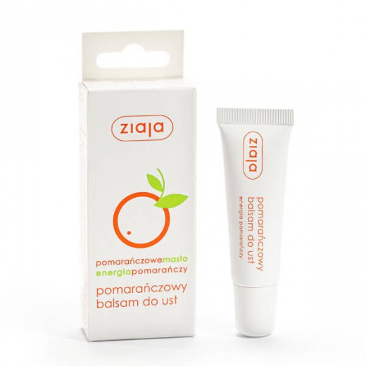 Ziaja Pomarańczowa, balsam do ust, 10 ml