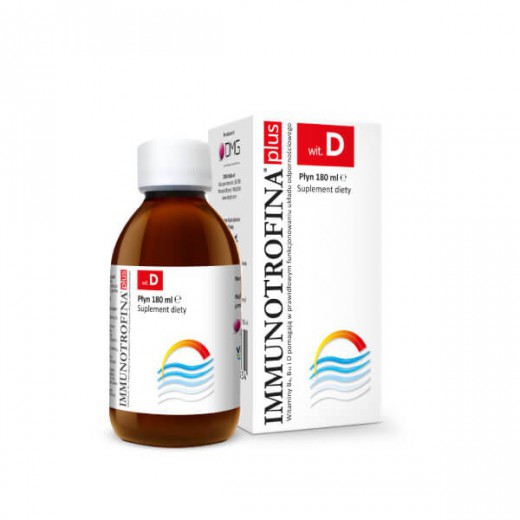 Immunotrofina Plus witamina D, 180 ml