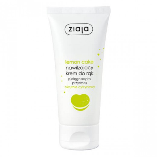 Ziaja Lemon cake, krem nawilżający do rąk, 50 ml