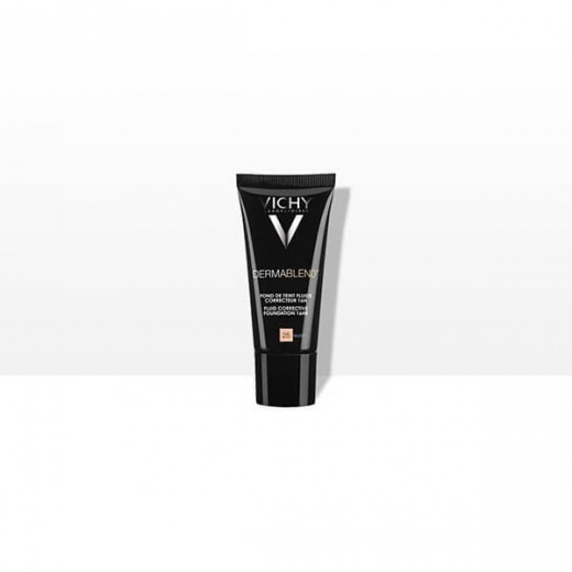 Vichy Dermablend, fluid korygujący o przedłużonej trwałości, 25 Nude, 30 ml