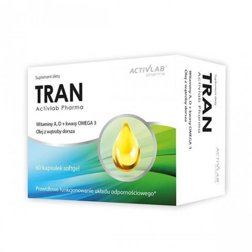 Tran Activlab Pharma, 60 kapsułek