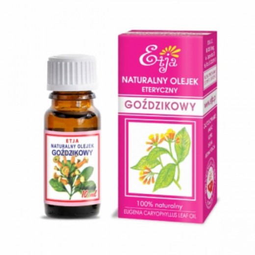 Etja, naturalny olejek eteryczny goździkowy, 10 ml