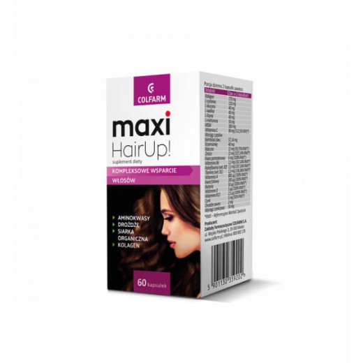 Maxi HairUp, 60 kapsułek