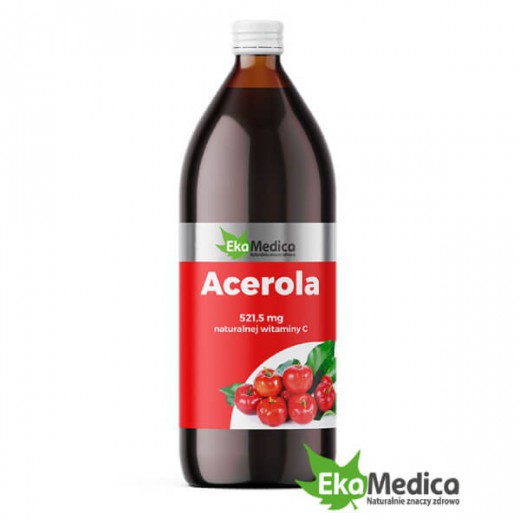 Ekamedica Acerola, sok, 1000 ml