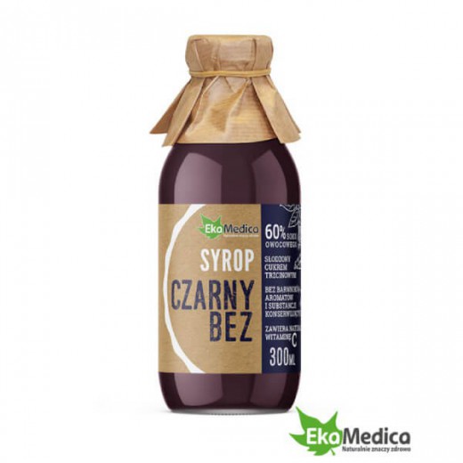 EkaMedica Syrop Czarny Bez, 300 ml
