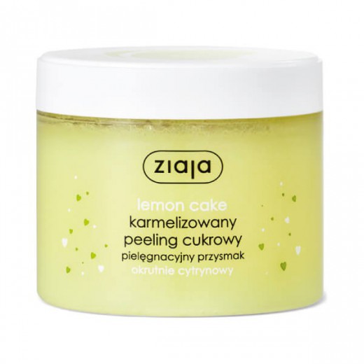 Ziaja Lemon Cake, karmelizowany peeling cukrowy, 300 ml