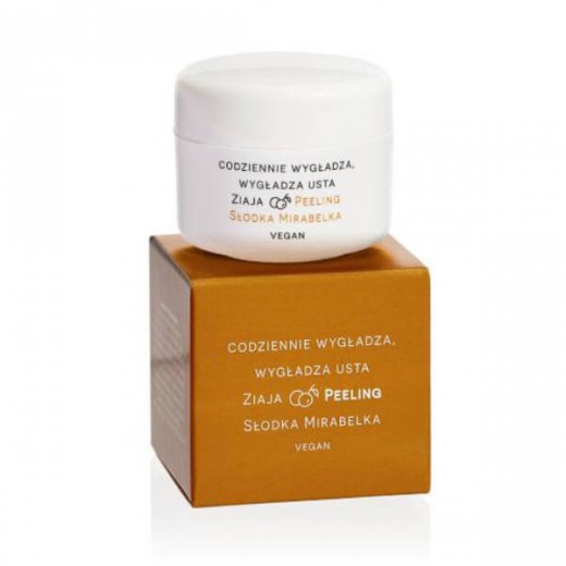 Ziaja Codziennie Wygładza, peeling do ust, słodka mirabelka, 9 ml