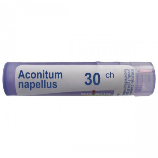Boiron Aconitum napellus, 30 CH, granulki, 4 g