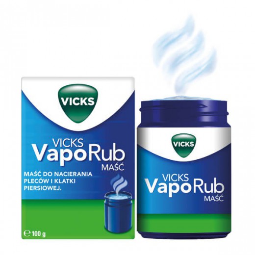 Vicks VapoRub, maść dla dzieci od 5 lat i dorosłych, 100 g