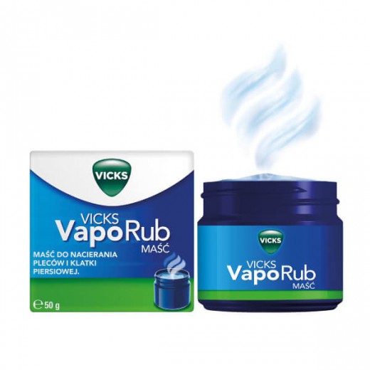 Vicks VapoRub, maść dla dzieci od 5 lat i dorosłych, 50 g