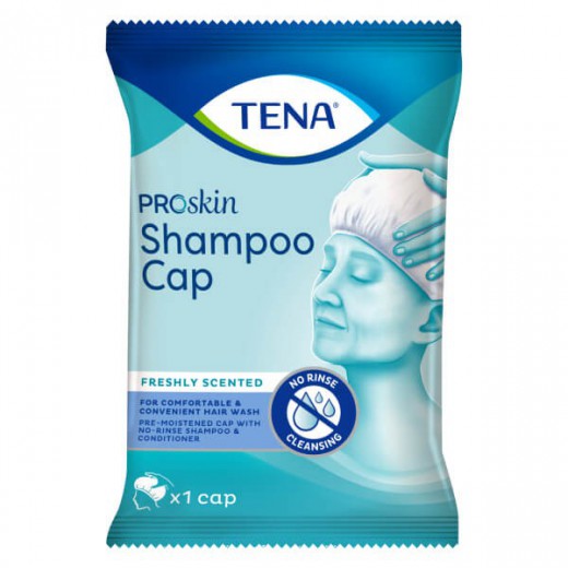 Tena Shampoo Cap, czepek do mycia włosów, 1 sztuka