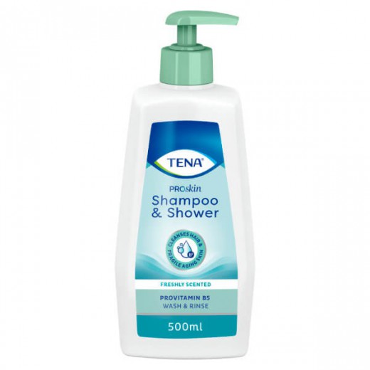 Tena, szampon-żel pod prysznic, 2w1, 500 ml