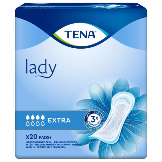 Tena Lady, podpaski specjalistyczne, Extra, 20 sztuk
