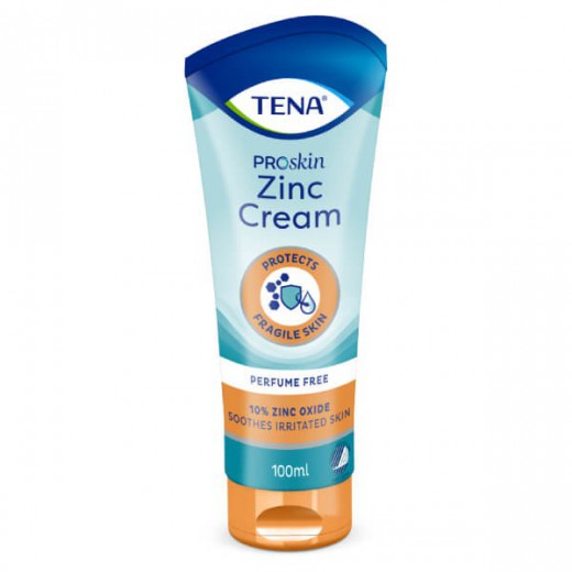 Tena, krem łagodzący z cynkiem, Zinc Cream, 100 ml