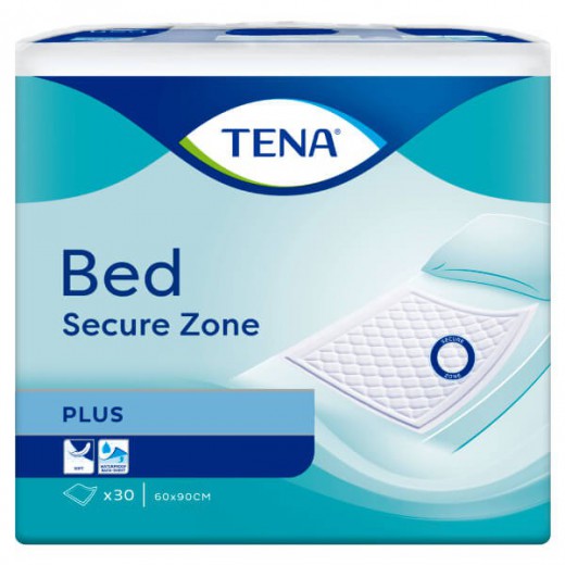 Tena Bed, podkłady chłonne, Plus, 60 cm x 90 cm, 30 sztuk