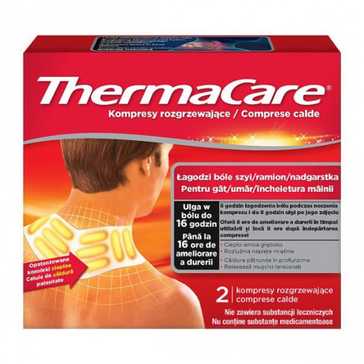 ThermaCare Kompresy rozgrzewające szyję, ramiona i nadgarstki, 2 sztuki