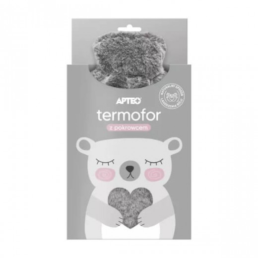 Termofor z pokrowcem Apteo, 2l, 1 sztuka