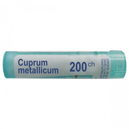 Boiron Cuprum metallicum, 200 CH, granulki, 4 g
