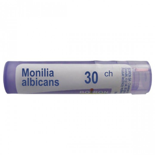 Boiron Monilia albicans, 30 CH, granulki, 4 g