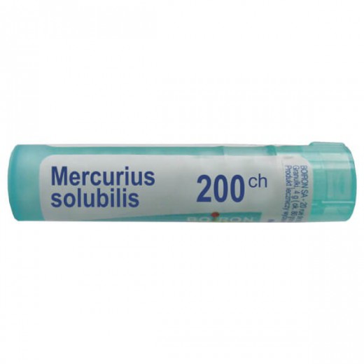 Boiron Mercurius solubilis 200 CH, granulki, 4 g