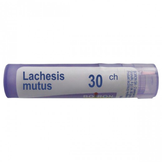 Boiron Lachesis mutus, 30 CH, granulki, 4 g