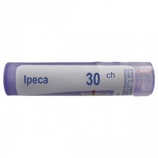 Boiron Ipeca, 30 CH, granulki, 4 g