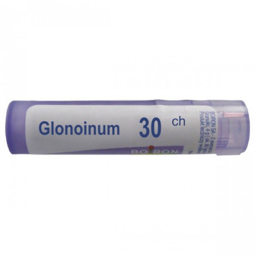 Boiron Glonoinum, 30 CH, granulki, 4 g