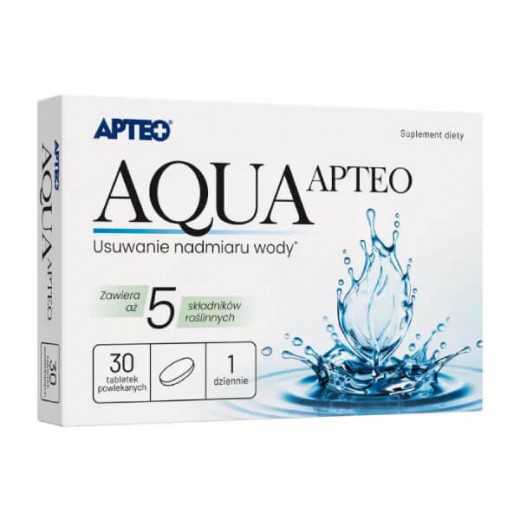AquaApteo, Usuwa nadmiar wody, 30 tabletek