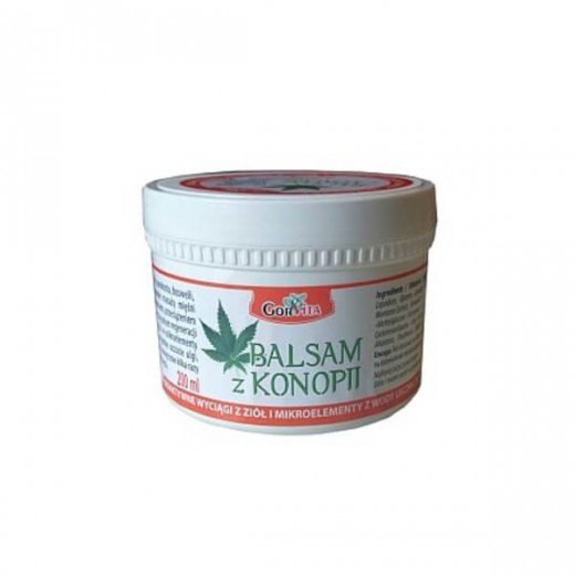 GorVita, balsam z konopii, 200 ml