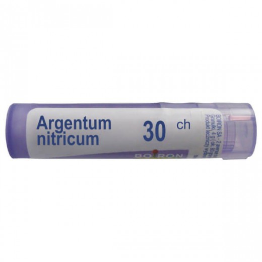Boiron Argentum nitricum, 30 CH, granulki, 4 g