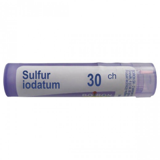 Boiron Sulfur iodatum, 30 CH, granulki, 4 g