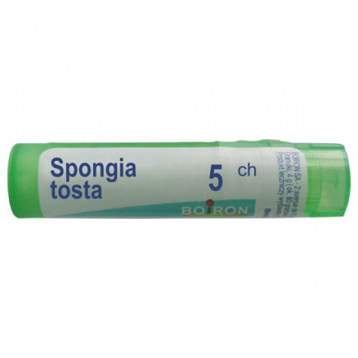 Boiron Spongia tosta, 5 CH, granulki, 4 g
