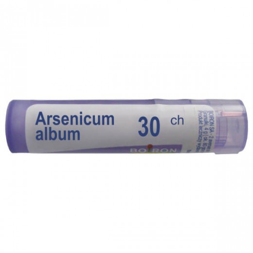 Boiron Arsenicum album, 30 CH, granulki, 4 g