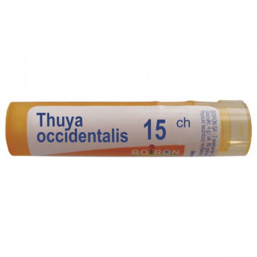 Boiron Thuya occidentalis, 15 CH, granulki, 4 g