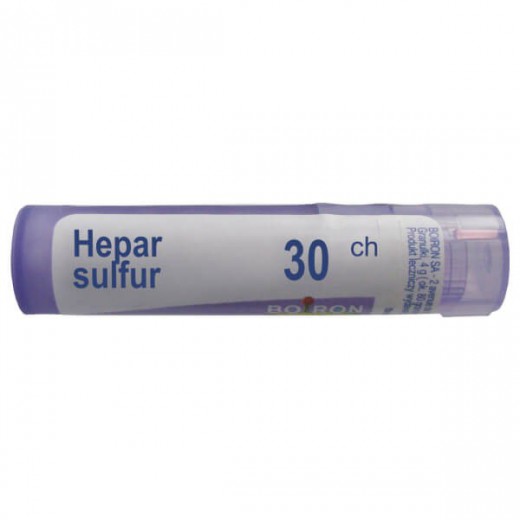 Boiron Hepar sulfur, 30CH granulki, 4 g