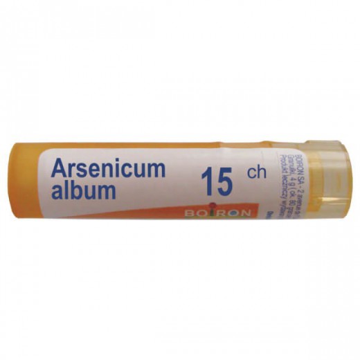 Boiron Arsenicum album, 15 CH, granulki, 4 g