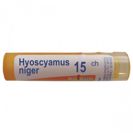 Boiron Hyoscyamus niger, 15 CH, granulki, 4g