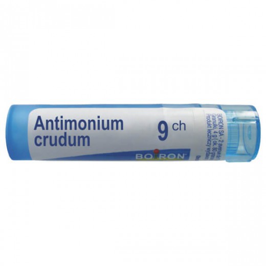 Boiron Antimonium crudum, 9 CH, granulki, 4 g