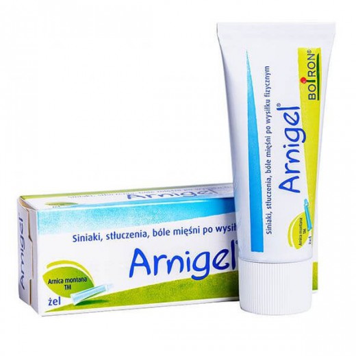 Boiron Arnigel 70 mg/g, żel na siniaki i stłuczenia roll-on, 45 g