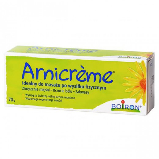 Boiron Arnicreme, krem do masażu po wysiłku fizycznym, 70 g