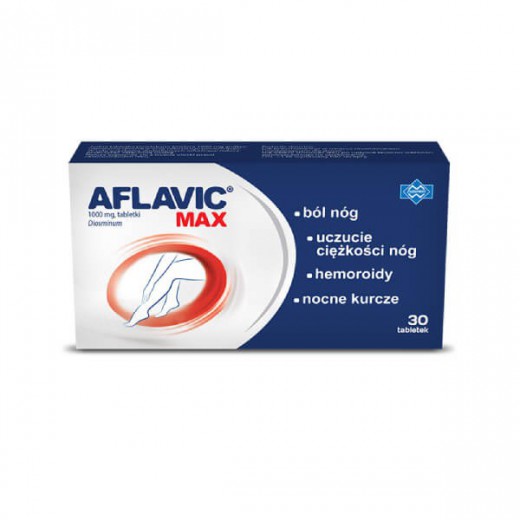 Aflavic Max 1000 mg, 30 tabletek