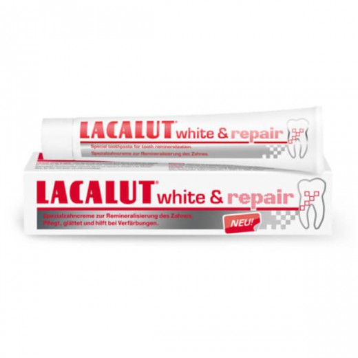 Lacalut, White&Repair, pasta do zębów, 75 ml