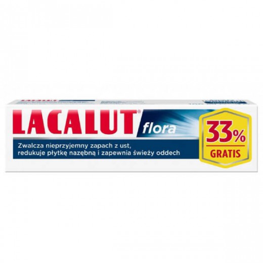 Lacalut Flora, pasta do zębów, Świeży Oddech, 100 ml