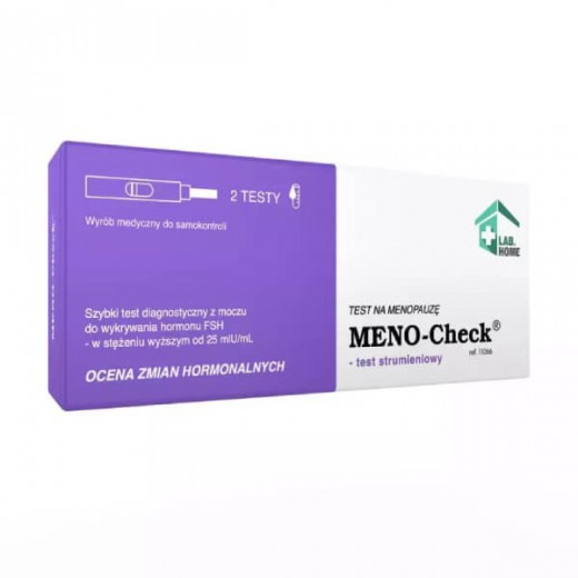 LabHome Test Meno-Check, test na menopauzę, ocena zmian hormonalnych, 2 sztuki