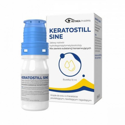 Keratostill Sine, krople do oczu, 10 ml