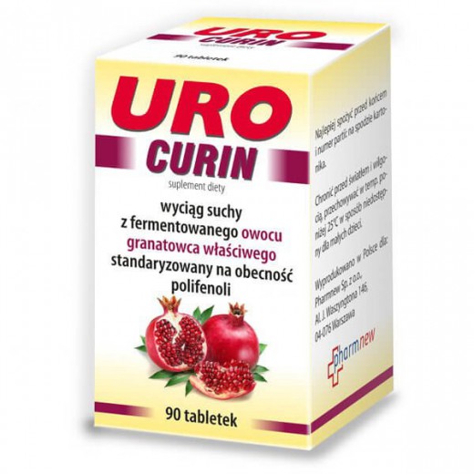 Urocurin, 90 tabletek