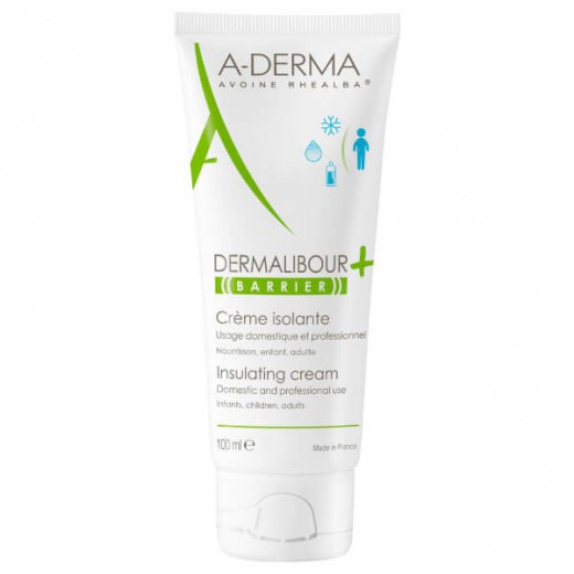 A-Derma Dermalibour+ Barrier, krem ochronny, izolujący, 100 ml