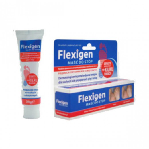 Flexigen, maść do suchych i popękanych pięt i stóp, 56 g