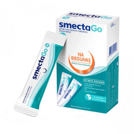 SmectaGo, zawiesina doustna, 8 saszetek